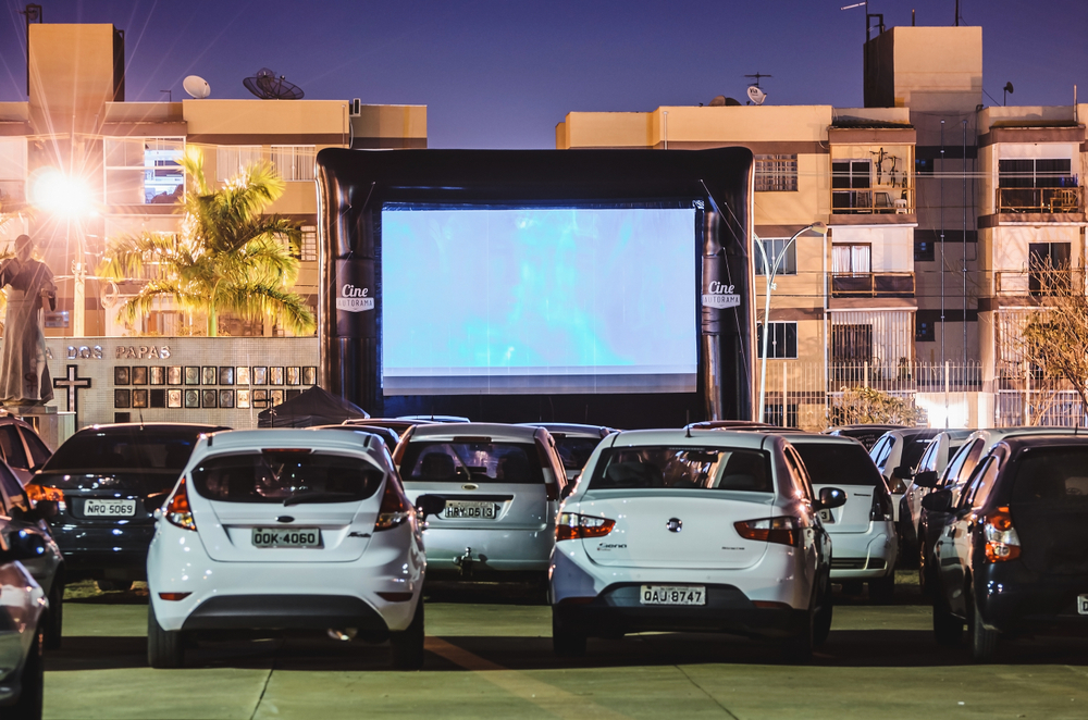 A drive-in Movie Night