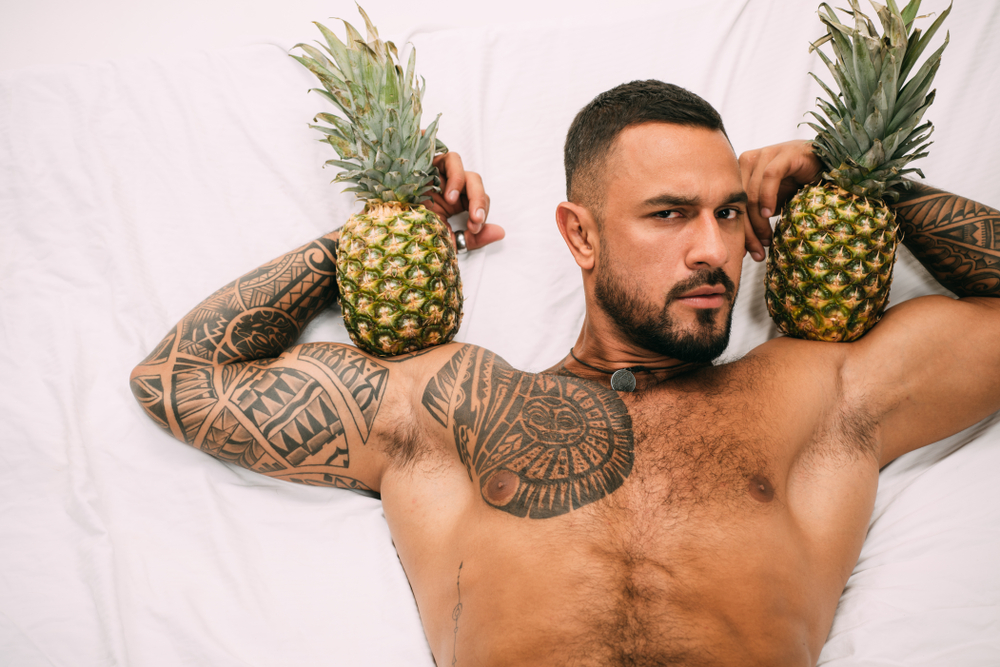 Pineapple and a man's semen