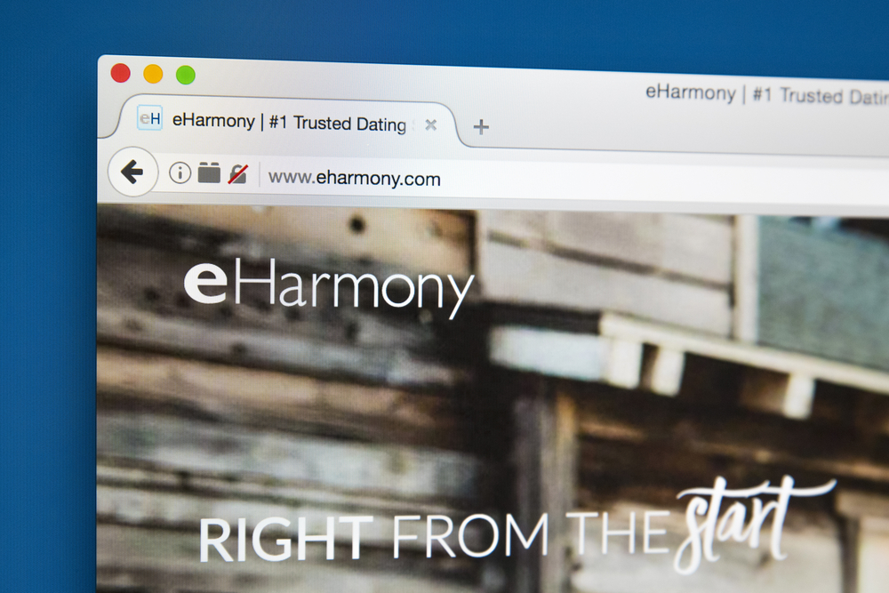 eHarmony Best dating website for over 40s