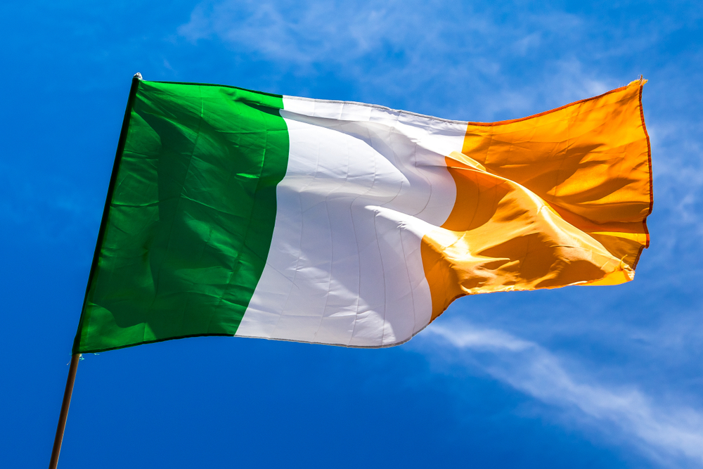 Ireland wasn't always associated with the color green