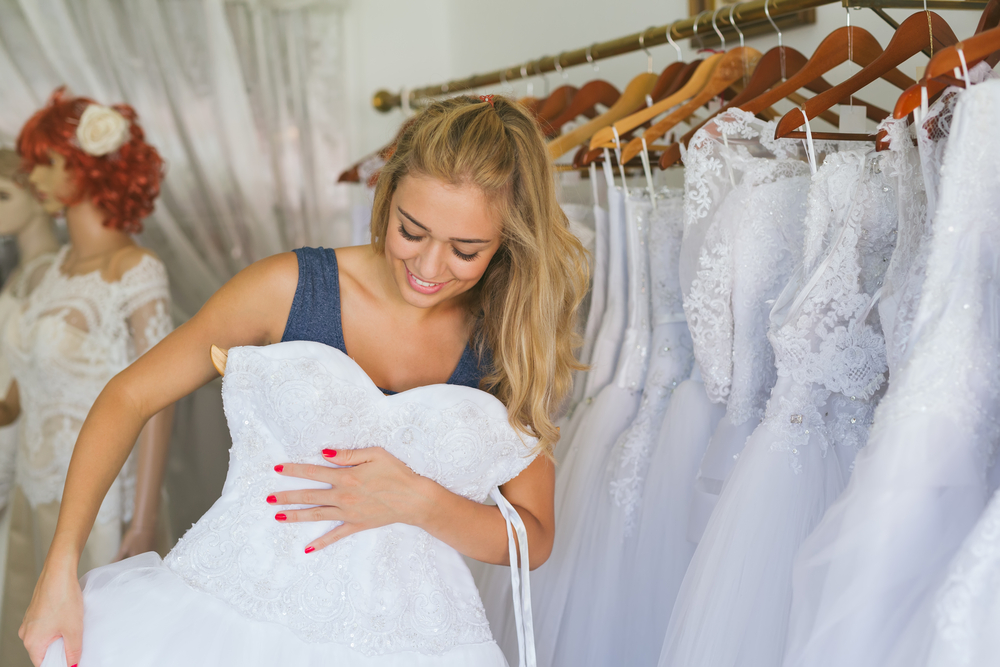 Finding the perfect wedding dress for your broad shoulders
